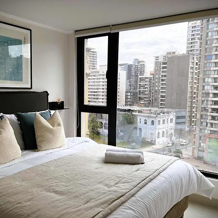 Hom I Acogedor Y Luminoso Depto 1D1B 2Pax Santiago Appartement